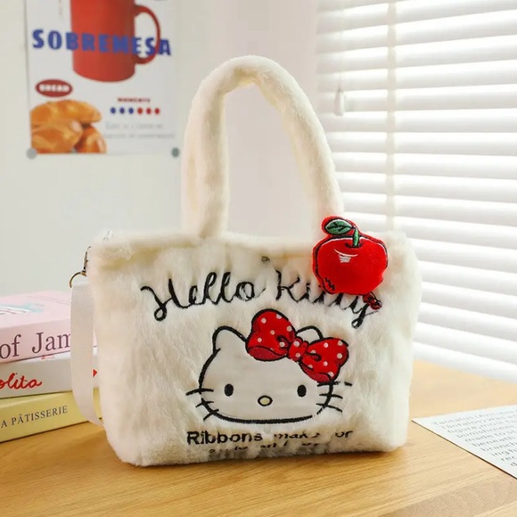 Hello Kitty Handbags - NWT Sanrio Y2K Hello Kitty Plush Bag